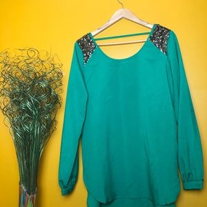 Sequenced Statement Blouse